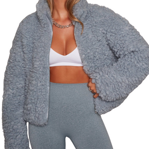 Manteau Teddy Doux Peluche