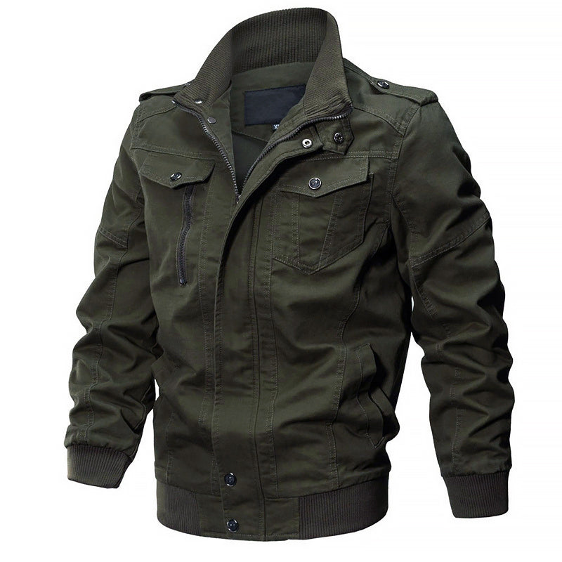 Blouson aviateur homme style militaire