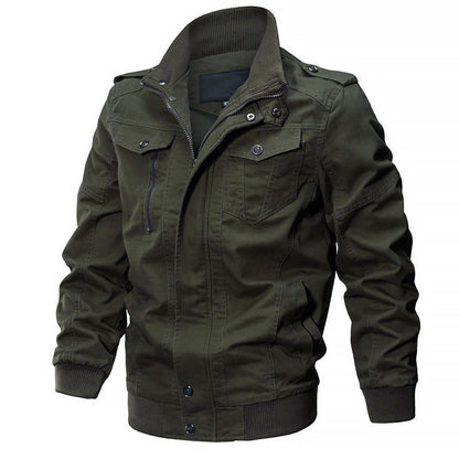Blouson aviateur homme style militaire