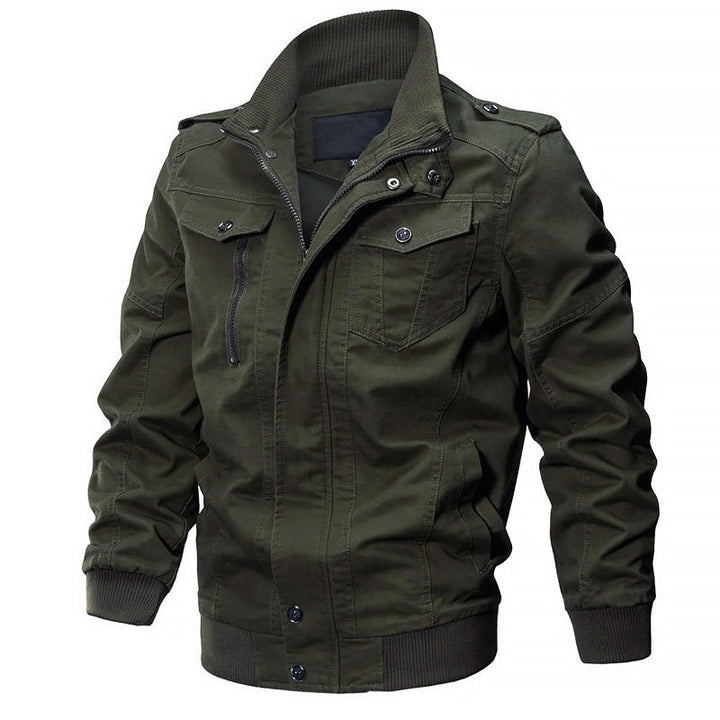Blouson aviateur homme style militaire