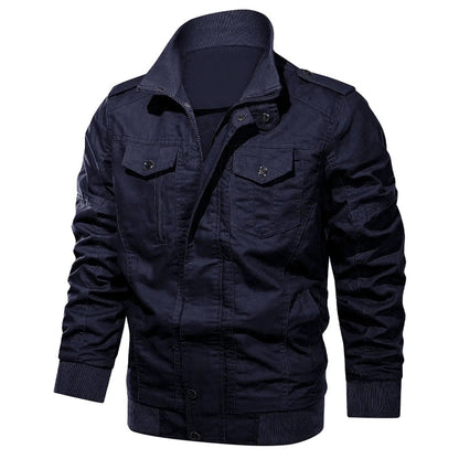 Blouson aviateur homme style militaire
