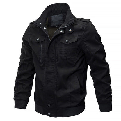 Blouson aviateur homme style militaire