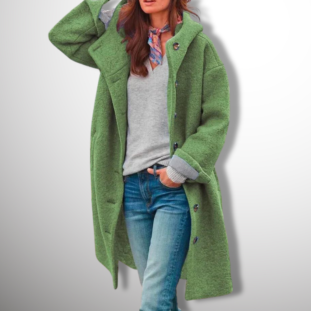 Bequeme Damenjacke aus Merino-Wolle - IdealeKleiden