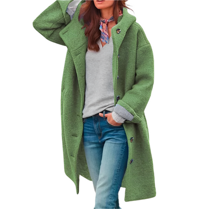 Veste confortable en laine mérinos pour femme
