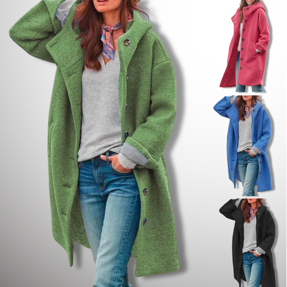 Stylischer Herbstmantel Damen Modisch Elegannt - IdealeKleiden