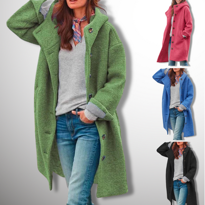 Herbstmantel Elegant Übergangsjacke Damen - IdealeKleiden