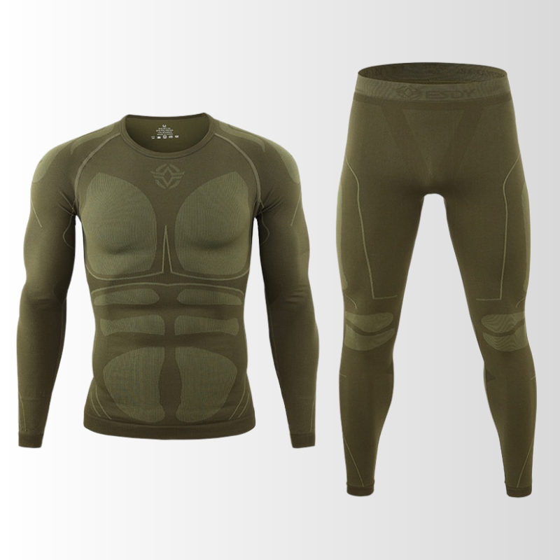 Sous-vêtement thermique de ski fonctionnel pour homme
