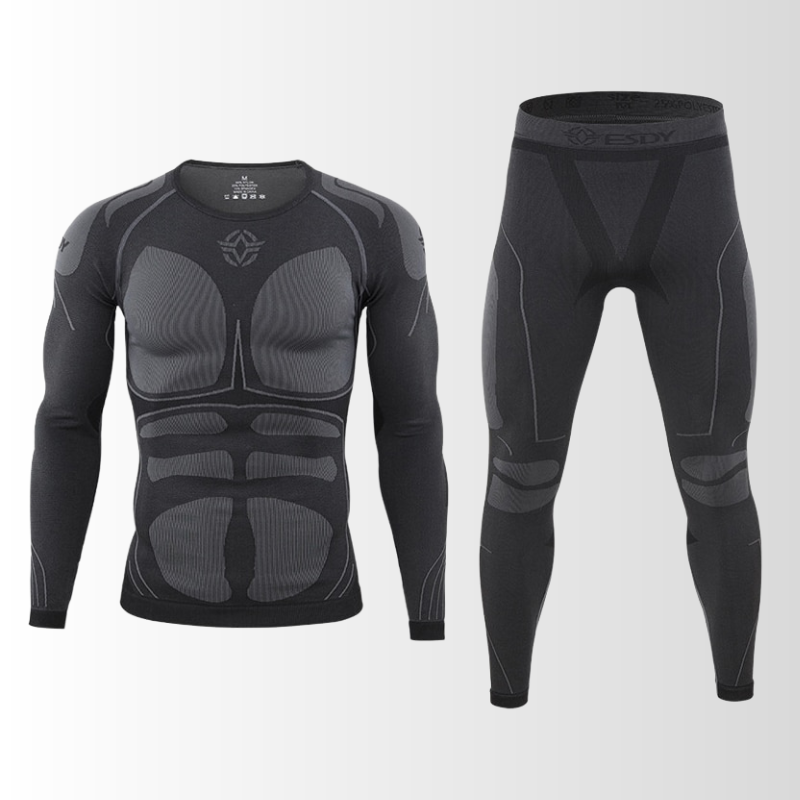 Sous-vêtement thermique de ski fonctionnel pour homme