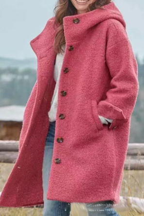 Manteau élégant pour femme uni moderne