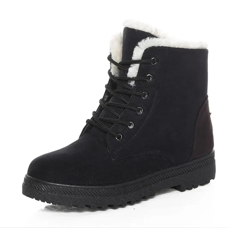 Warme Winterstiefel Damen Weich Polster - IdealeKleiden