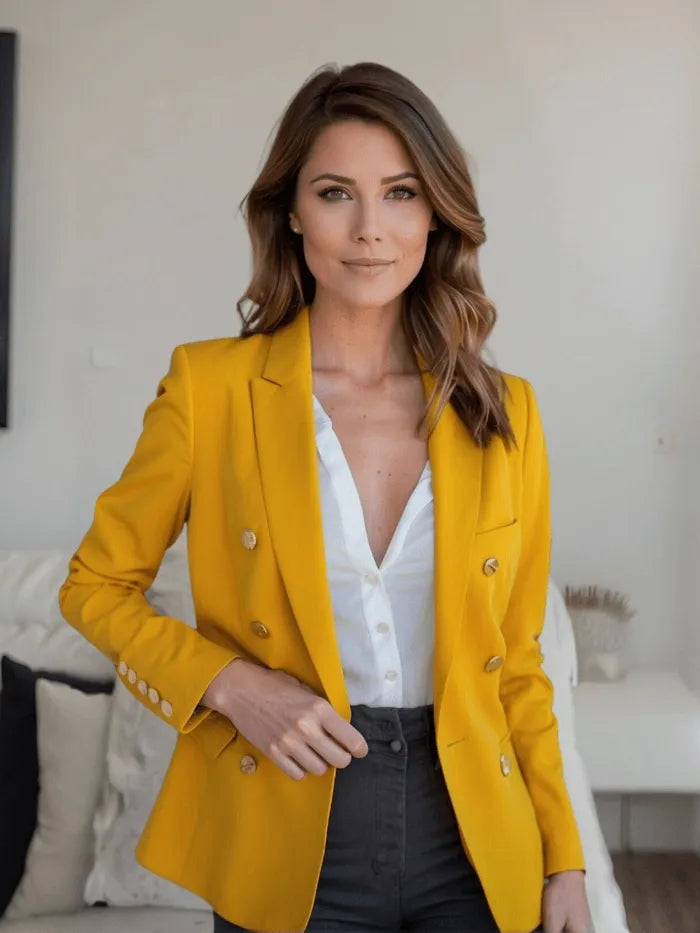Blazer élégant Chic Affaires Qualité supérieure