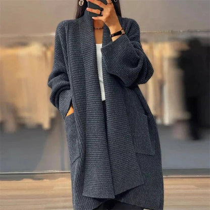 Cardigan oversize Devant ouvert