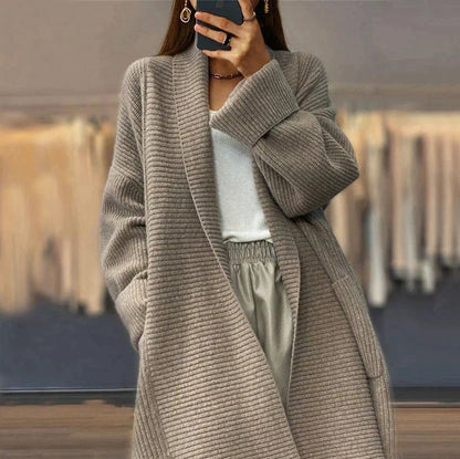 Cardigan oversize Devant ouvert