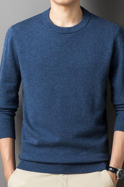 Pull pour homme Manches longues Chaud Confortable