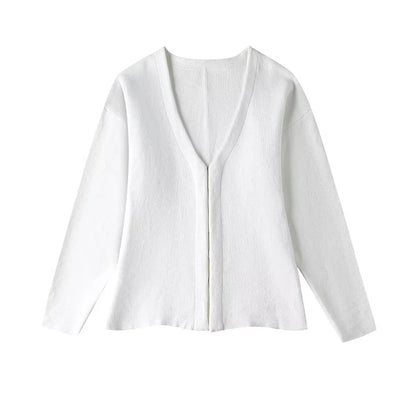 Cardigan en maille élégant et minimaliste