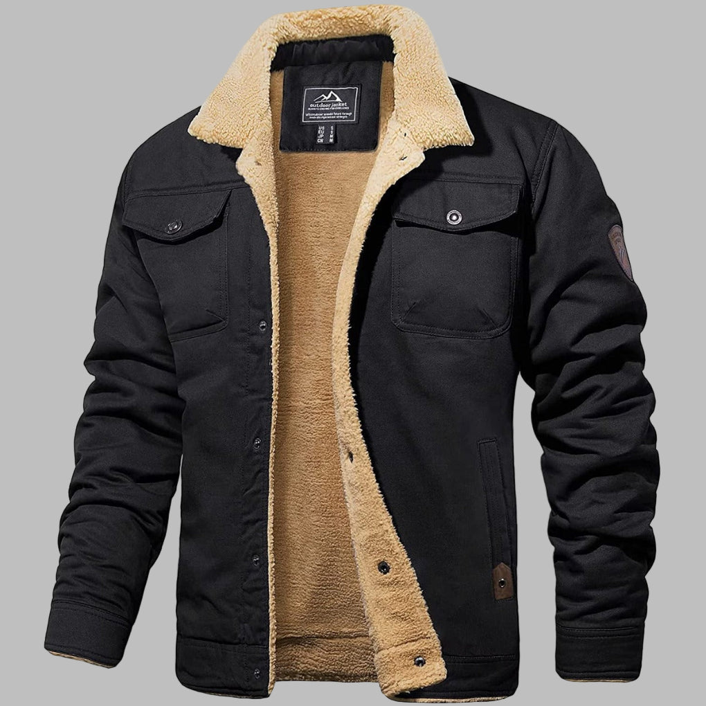 Veste bomber rétro stylée pour homme