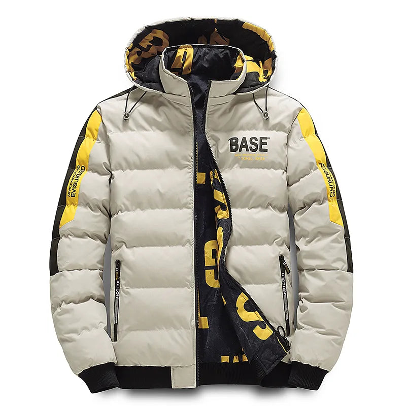 Veste d'hiver homme chaude en duvet