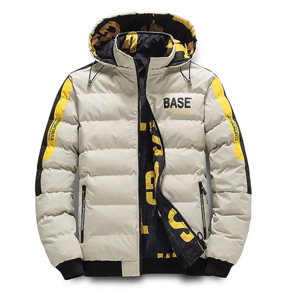 Veste d'hiver homme chaude en duvet