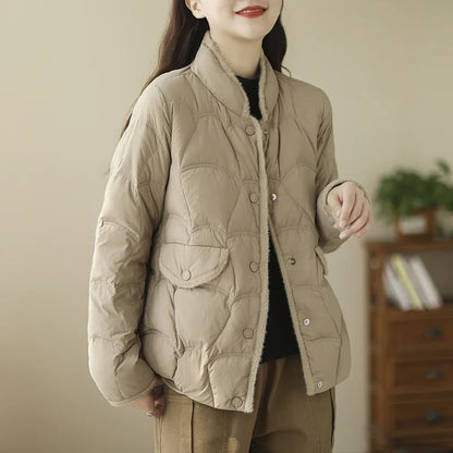 Warmes Winterjacken Outfit - IdealeKleiden