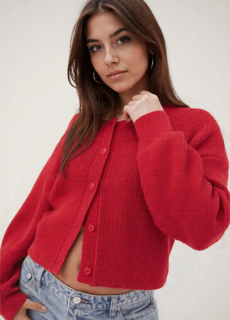 Cardigan femme couleurs automnales Doux