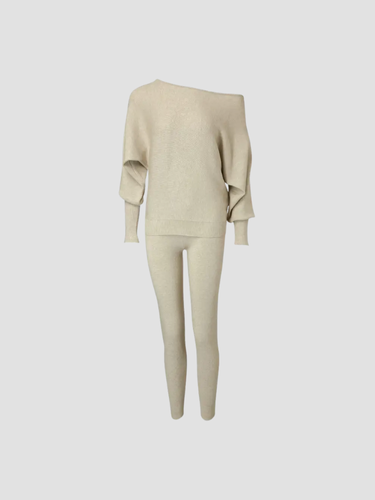 Ensemble Confort : Pull et Legging Tricoté
