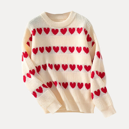 Robe à motif cœur
