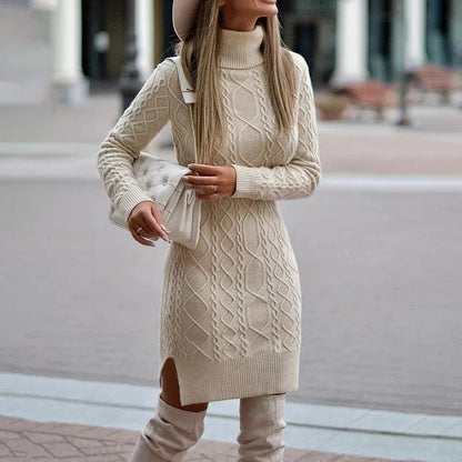 Robe d'hiver élégante pour femme