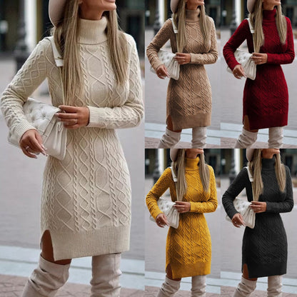 Robe d'hiver élégante pour femme