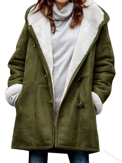 Manteau d'hiver femme Décontracté Chaud Moderne