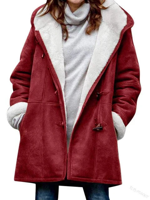 Manteau d'hiver femme Décontracté Chaud Moderne