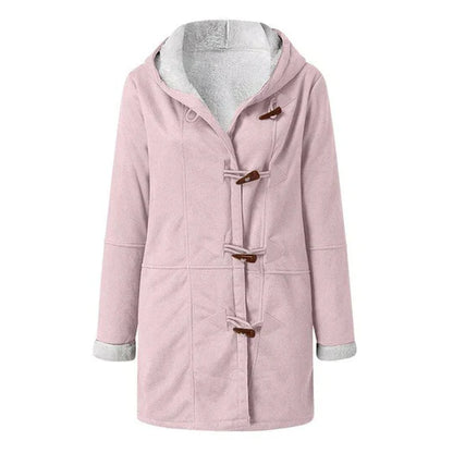Isabella - Veste polaire à capuche sportive Femme noire