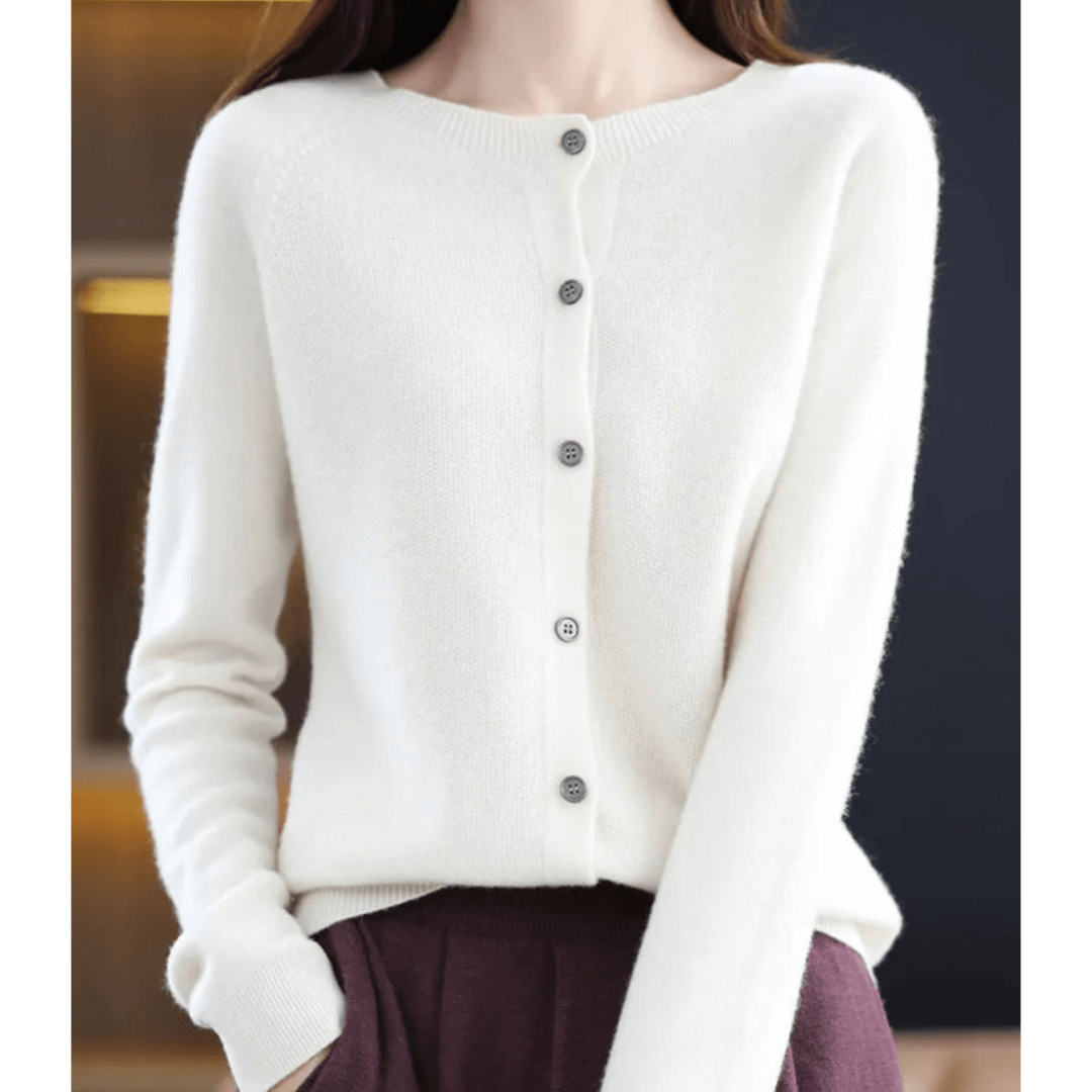 Cardigan classique à boutons Design intemporel