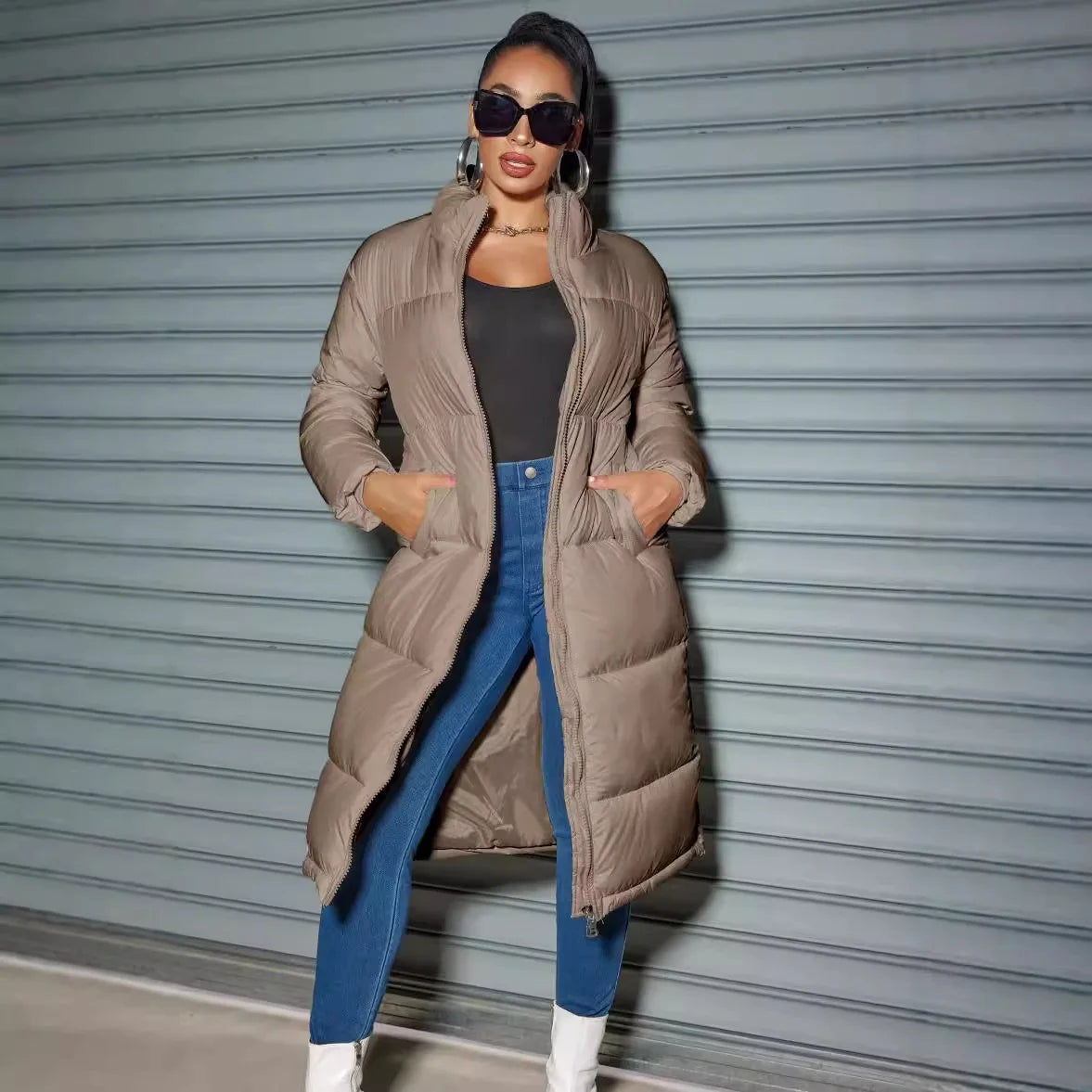 Doudoune Parka Chaude Élégante