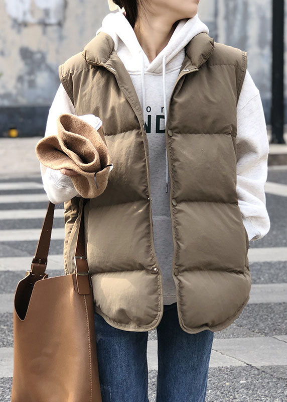 Gilet matelassé col montant pour femme Été