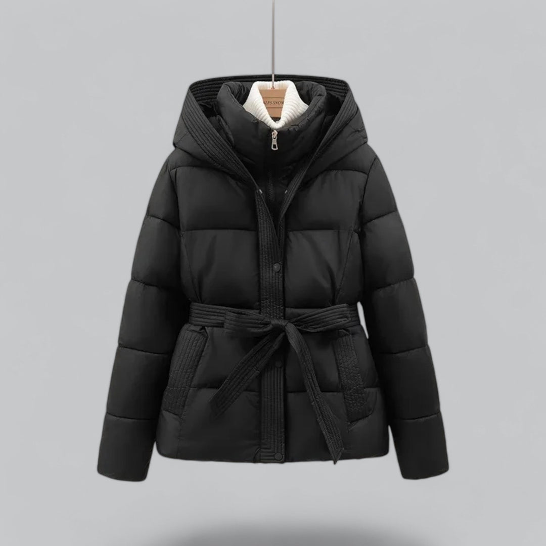 Damen Winterparka Jacke Warm Kapuze - IdealeKleiden