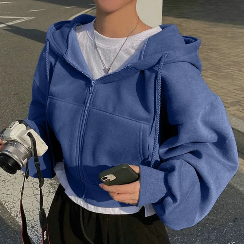 Chemise douillette à capuche - Haut en polaire douce pour les journées de détente