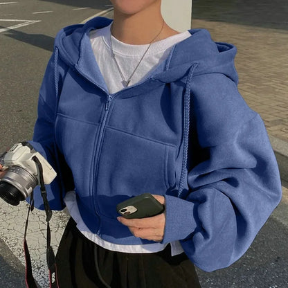Chemise douillette à capuche - Haut en polaire douce pour les journées de détente