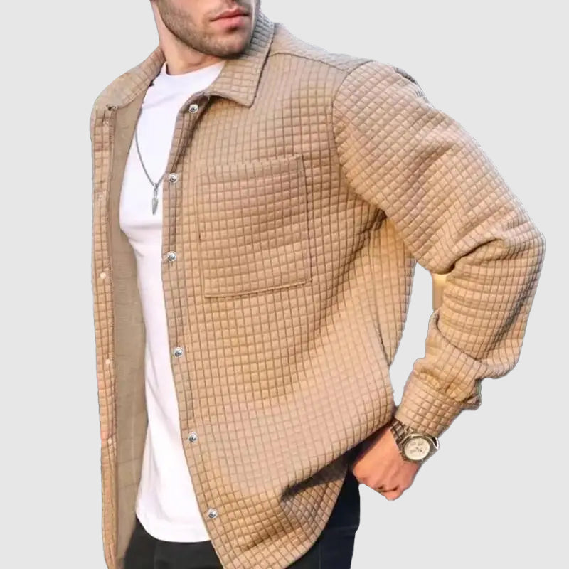 Veste-chemise cargo pratique pour l'extérieur
