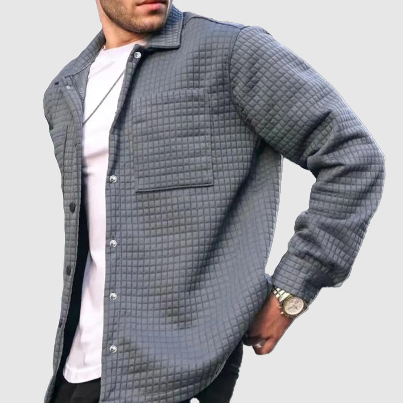 Veste-chemise cargo pratique pour l'extérieur