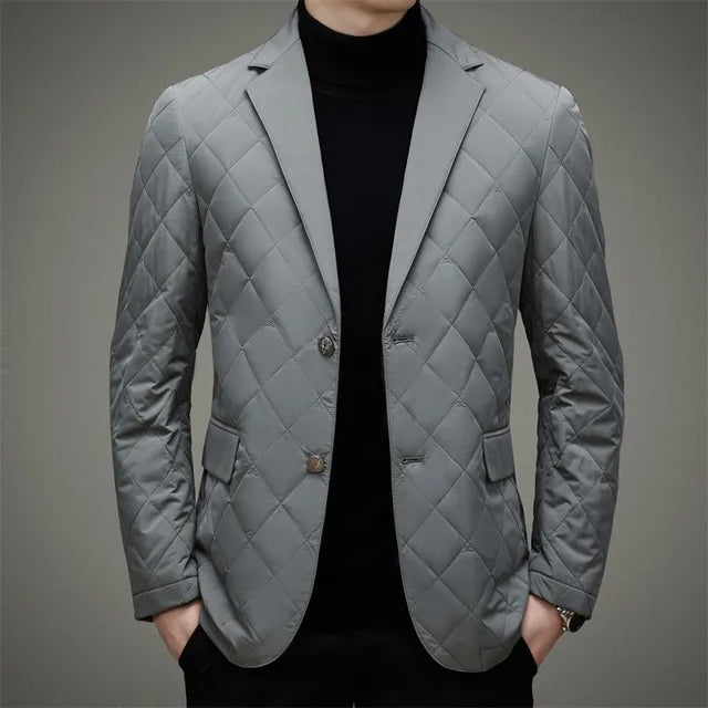Doudoune homme style blazer élégant
