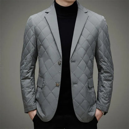 Doudoune homme style blazer élégant