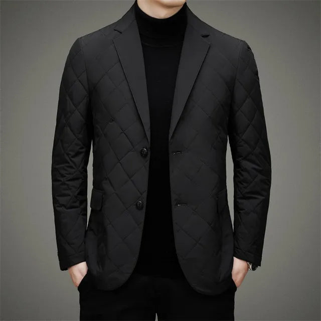 Doudoune homme style blazer élégant