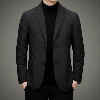 Doudoune homme style blazer élégant