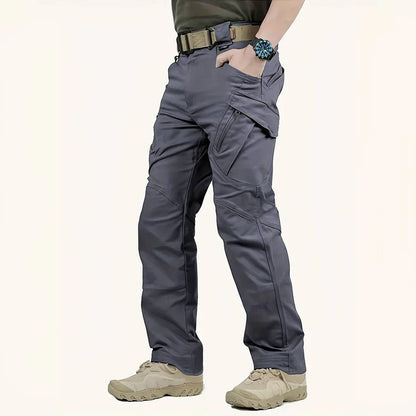 Pantalon cargo tactique style militaire multi-poches