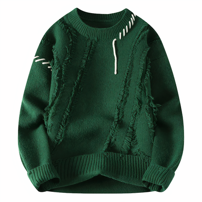 Pull patchwork unique style moderne