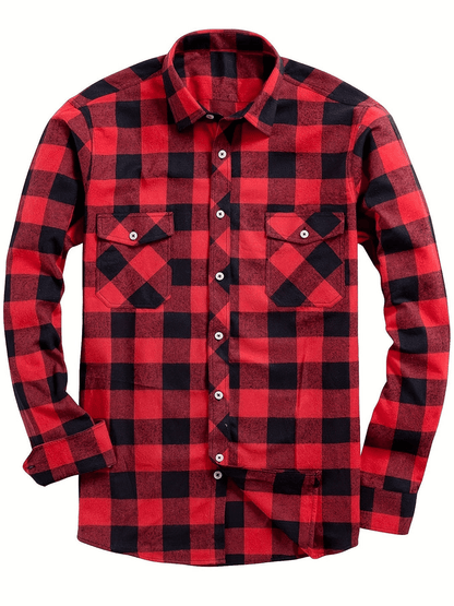 Chemise homme bûcheron style tendance décontracté