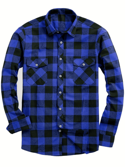 Chemise homme bûcheron style tendance décontracté