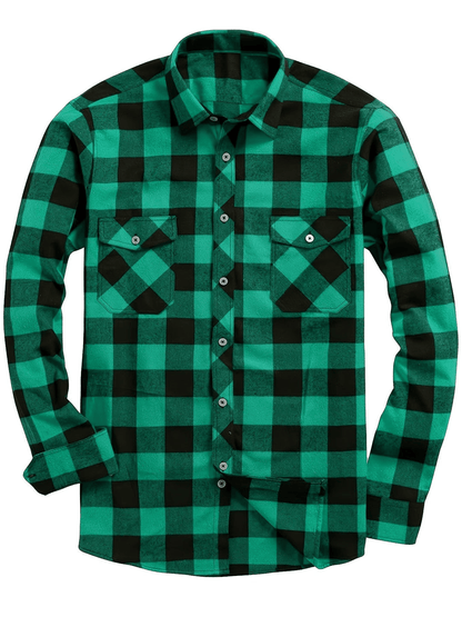 Chemise homme bûcheron style tendance décontracté