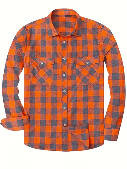 Chemise homme bûcheron style tendance décontracté
