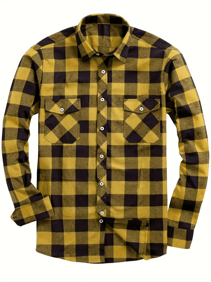 Chemise homme bûcheron style tendance décontracté